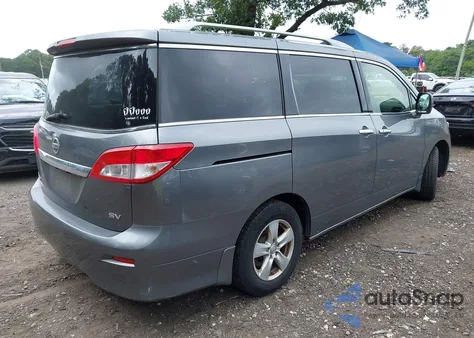 2014 Nissan Quest Sv z USA, uszkodzony, nr VIN JN8AE2KP2E9103505